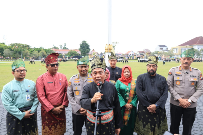 LAM Riau Puji Inovasi Polda Riau, Institusi Pertama Angkat Marwah Tanjak