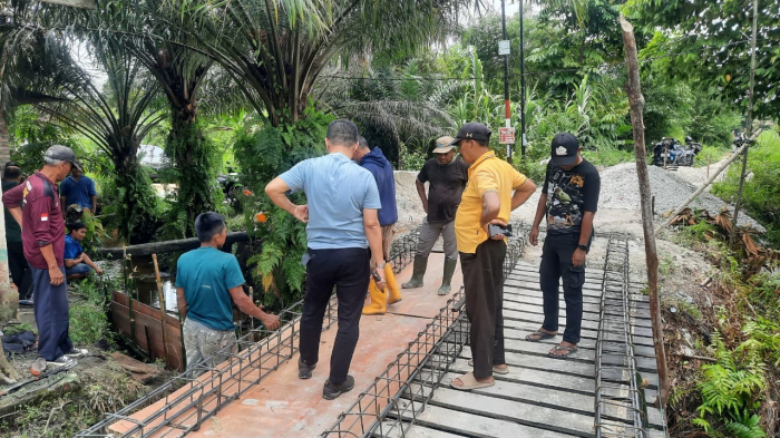 Terima Kasih Kapolda Riau, Pembangunan Jembatan Merah Putih di Kulim Jadi Bukti Nyata Dukungan Polri untuk Masyarakat