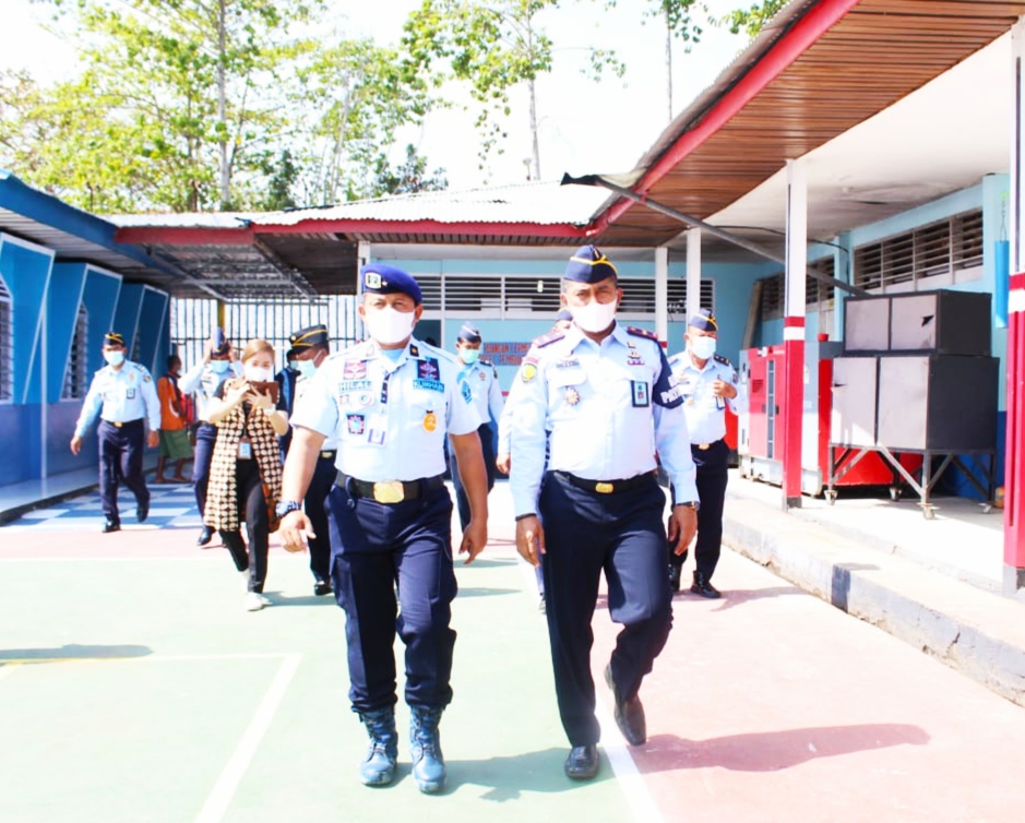 Kadiv Pas Riau Sidak Ruang Tahanan Lapas Kelas IIA Bengkalis