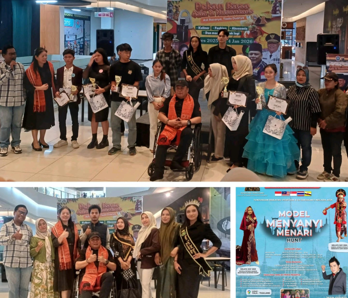 Ketua SPSI Provinsi Riau, Nursal Tanjung, Menghadiri Penutupan Pekan Rasa Asia dan Nusantara di Pekanbaru Xchange.