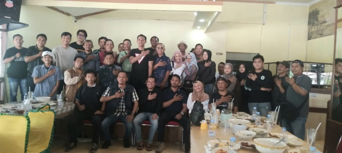 Jalin Komunikasi Terbuka, Kasat Reskrim Inhil Kumpulkan Insan Pers di Pondok Indra Giri