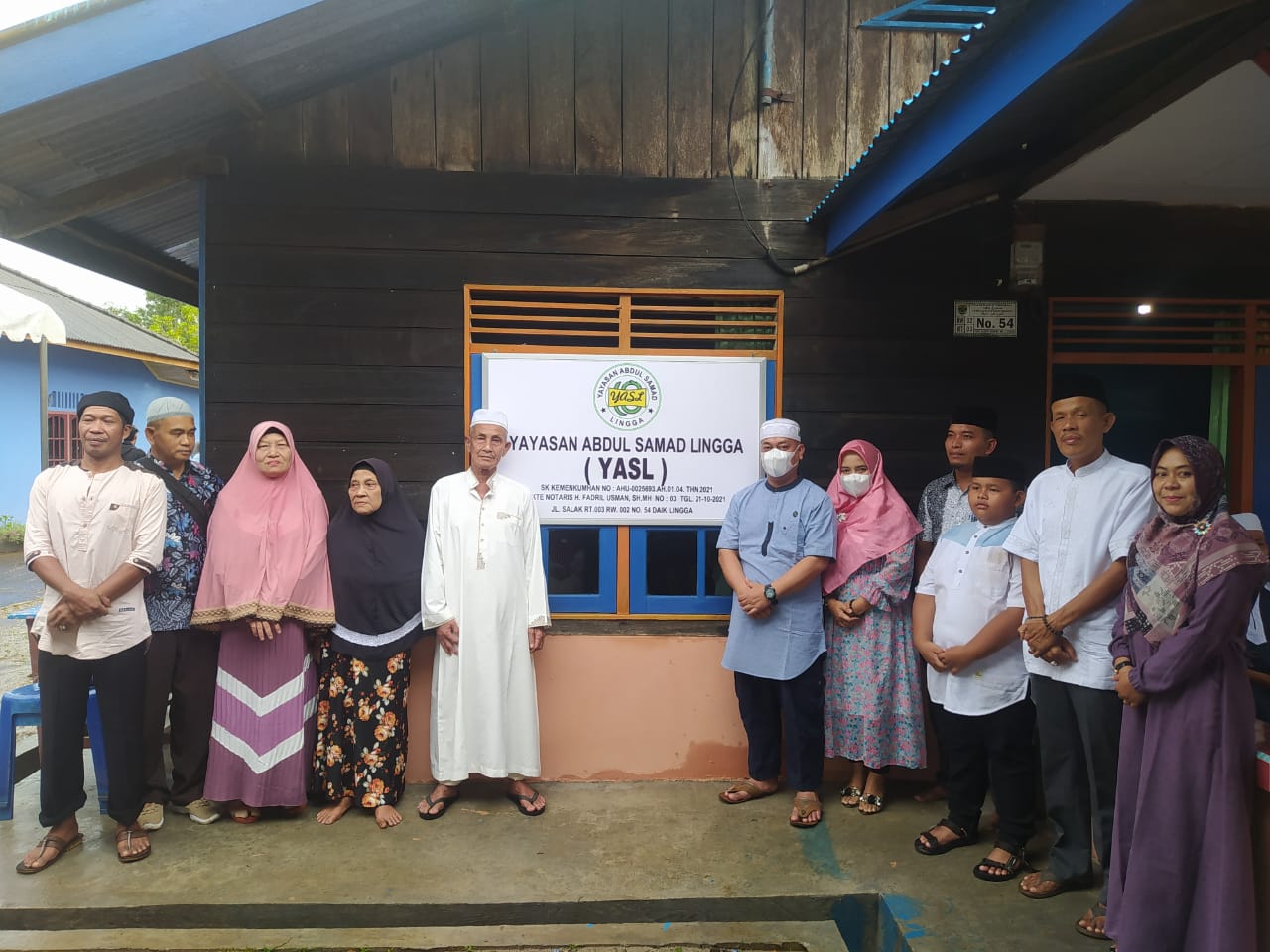 Kembangkan Konsep Keagamaan,Bupati Nizar Resmikan Yayasan Abdul Samad Lingga