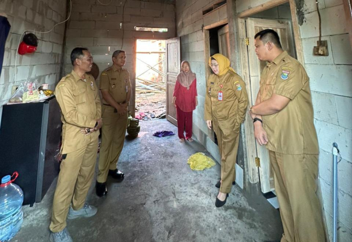 Wabup Intan Tinjau Perbaikan RTLH di Matagara, Tegaskan Percepatan Program