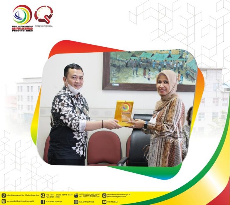 RSUD Ahmad Tabib Provinsi Kepulauan Riau  Berkunjung Ke RSUD Arifin Achmad Provinsi Riau