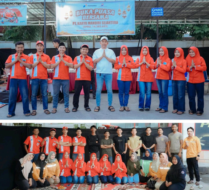 Keluarga Besar SPBU No. 14.282.683 Tabek Godang Jl. SM. Amin, Gelar Buka Puasa Bersama