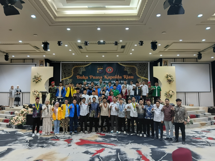 Kapolda Riau Buka Puasa Bersama Cipayung Plus, OKP dan BEM, Dorong Generasi Muda Jadi Agen Perubahan