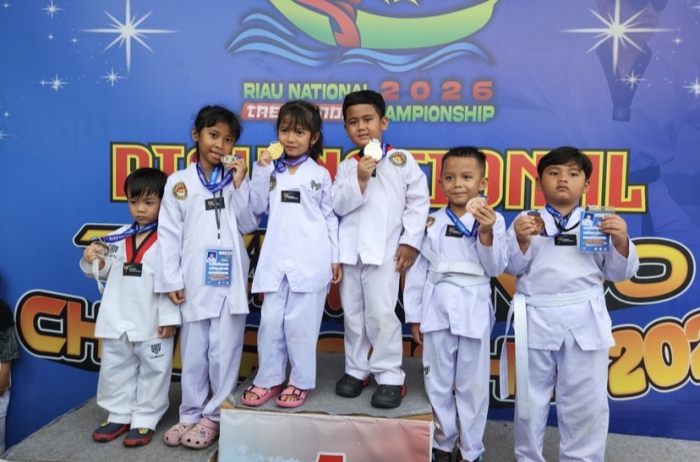 Kapolres Kampar Bangga Atlet Taekwondo Raih Prestasi di Tingkat Nasional!