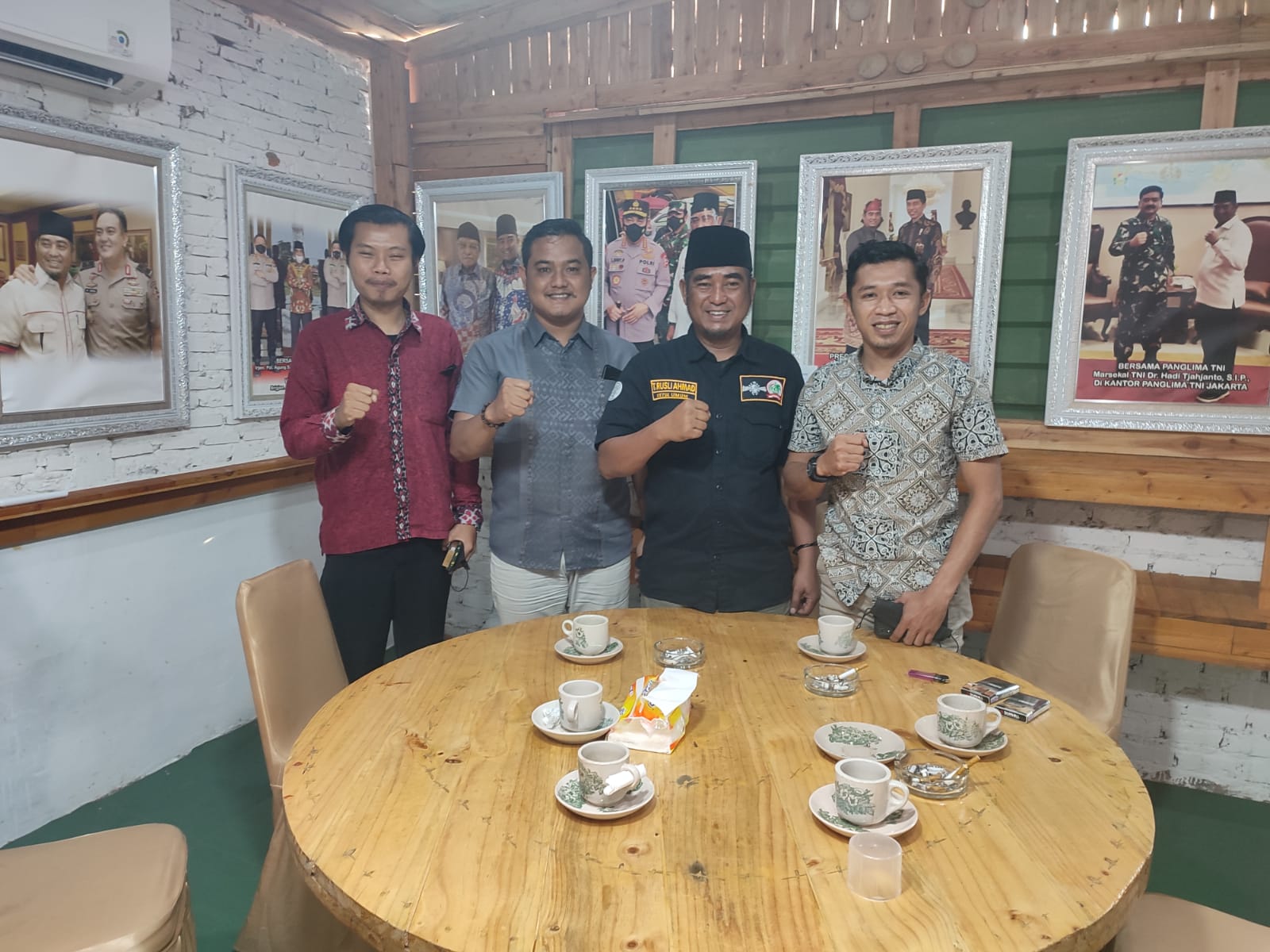 Sekjen PB HMI MPO Zunnur Roin Beserta Rombongan Berkunjung PWNU Riau
