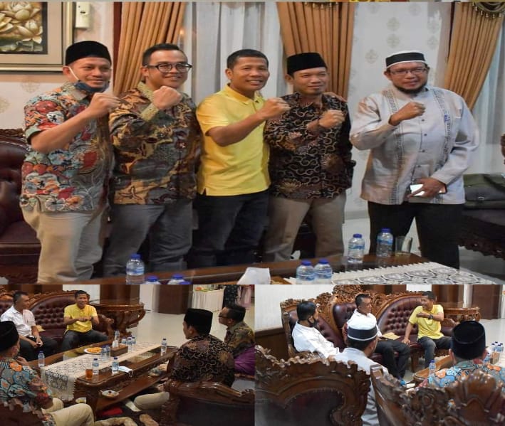 Ketua DPRD Provinsi Riau Menerima Silaturahmi Direktur Politeknik Bengkalis