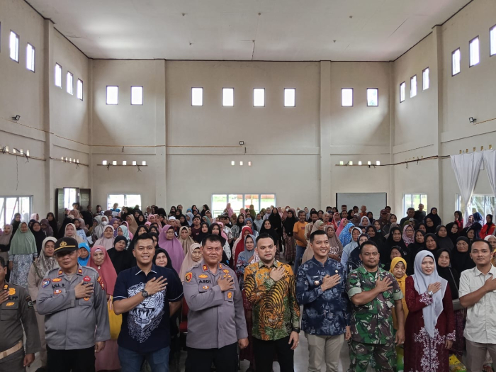Berkah Jumat Pertama 2026, Elang 3 Hambalang Riau & Forkopimcam Santuni Warga Kurang Mampu