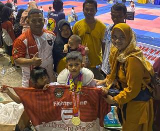 Abyan Syafiq Raih Medali Emas Kejuaraan Kajati Cup 2023